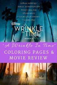 These printable activity pages feature a wrinkle in time characters: A Wrinkle In Time Coloring Pages Movie Review Your Everyday Family