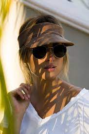 Throwing Shade Visors Fashion Visor Hairstyles Summer Hat Style