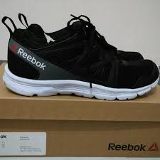 Sneakers (also called trainers, athletic shoes, tennis shoes, gym shoes, kicks, sport shoes, flats, running shoes, skate shoes, or runners) are shoes primarily designed for sports or other forms of physical exercise but that are now also widely used for everyday casual wear. Sepatu Reebok Running Original Shop Clothing Shoes Online