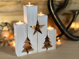 To make the fireplace an attractive focal point instead of an ugly one, put a fireplace candelabra in it and brighten it up with candle light. Rustic Christmas Candle Gift Set And Mantle Decor Mindfulness Gift Fireplace Decor Kamin Kerzen Rustikale Kerzen Rustikale Weihnachten