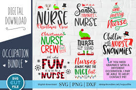 1,075 free images of svg. Christmas Nurse Svg Bundle With Santa S Favorite Nurse Etc 884150 Cut Files Design Bundles
