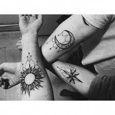 Sun Star Moon Friendship Tattoos Bestcutetattoos Friendship Tattoos Friend Tattoos Sister Tattoos