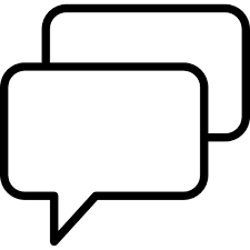 Transparent free icons and premium icon packs. Chat Without Content Conversation Bubbles Message Messages Free Icon Of Discution Set