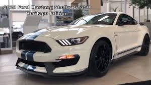 2020 Ford Mustang Shelby Gt350 Heritage Edition Youtube