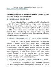 Kajian ini menjejaki preskripsi ubat baru selama 17 bulan. Modul Karangan Kata Kunci Sebab Dan Peranan Ibu Bapa