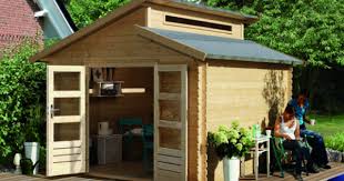 Karibu Gartenhaus Varmland 1 Backyard Structures Backyard Kitchen My House Plans