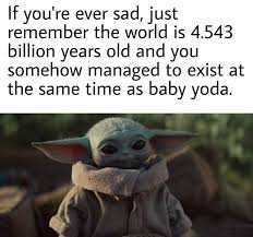 Baby Yoda Yoda Meme Star Wars Jokes Star Wars Memes