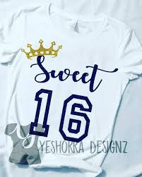 Teenager Birthday Clothes For Girls Sweet 16 Shirt Birthday Girl Shirt Sweet Sixteen Shirt 16th Birthday Shirt Sweet 16 Gift Happ Sweet 16 Shirts Birthday Girl Shirt Birthday Gifts For Teens