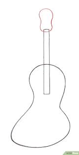 24 contoh gambar sketsa alat musik terlengkap duniasket. 4 Cara Untuk Menggambar Gitar Wikihow