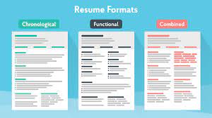 The table below describes and gives the pros and cons of each. 3 Best Resume Formats For 2021 W Templates