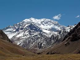 A range of the highest mountains in the world behind us. Cerro Aconcagua National Geographic Society