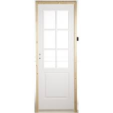 Bloc Porte Postforme A Vitrer Droite Huisserie 65 Mm H 204 X L 83 Cm Pous Gau Bloc Porte Amenagement Appartement Portes Vitrees Interieures