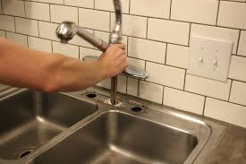 how to install a kitchen faucet