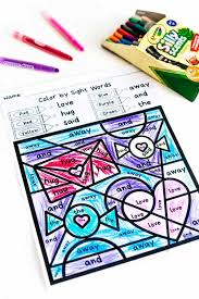 :o) color by sight words~ freebies! Sight Word Worksheets Free Printables