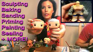 How To Customize Funko Pop Diy Toy Tutorial Sculpting Sanding Priming Custom Funko Pop Pop Custom Custom Pop Vinyl