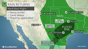 Highway 59, about 0.65 mile southwest of a usgs streamgage (station 08069500), on the west fork san jacinto river. Rounds Of Heavy Rain To Threaten Flooding Across Texas At Midweek Accuweather