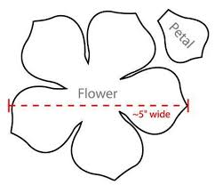 All of the shapes are available as free downloads. ê´€ë ¨ ì´ë¯¸ì§€ Flower Petal Template Flower Template Paper Flower Template