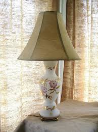 Beautiful 1940s 1950s Us Zone Germany Heavily By Ourvintagehouse 100 00 Mid Century Lamp Lamp Glass Table Lamp