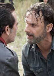 Rick Grimes Dans The Walking Dead Saison 7 Episode 16 Le Premier Jour Du Reste De Ta Vie Amc Walking Dead The Walking Dead Walking Dead Season