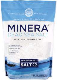 You can also use epsom salt. Minera Dead Sea Salt 5lbs Coarse 100 Pure And Certified Natural Treatment For Psoriasis Eczema Acne And More Amazon In Beauty