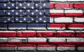 78 american flag hd wallpapers and background images. Wallpaper Flag America Usa Symbolism Wall Brick Usa Flag 4k 3840x2400 Wallpaper Teahub Io