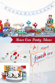 This is a collection of ideas for using a race car theme in your classroom. A Vintage Race Car Boy S Birthday Party Spaceships And Laser Beams