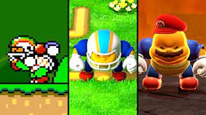 Evolution of Chargin Chuck in Super Mario Series (1990-2022) - YouTube