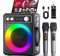 Amazon.com: VOSOCO Karaoke Machine, Portable Bluetooth ...