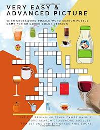 With these 10 sites, you can find free easy crosswords to print, puzzles, and other resources to keep you bus. Very Easy Advanced Picture With Crossword Puzzle Word Search Puzzle Game For Children Easiest Beginning Brain Games Unique Word Search Crossword 2nd 3rd 4th Grade Kids Books Color Version