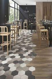 carrelage hexagonal tendance idees de couleurs et designs fussboden fliesen zuhause dekoration ideen bodenbelag