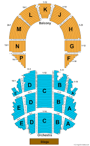 Brady Theater Seating Chart