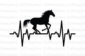 Horse Heartbeat Svg Graphic By Cutfilesgallery Creative Fabrica In 2020 Horse Heartbeat Business Icons Vector In A Heartbeat