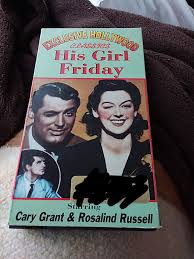His Girl Friday Vhs