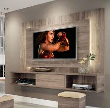 Just because you have a small living room doesn't mean it can't feel grande. A Floating Tv Console Interior Era