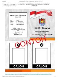 Kami mengundang seluruh warga kampung baru untuk menghadiri rapat pada: Contoh Surat Suara Pemilihan Rt Pdf