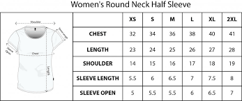 Round Neck Half Sleeve Women