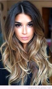 Perfect Ombre Long Wavy Hair For Winter Time Jpg 383 658 Hair Styles Long Hair Styles Balayage Hair