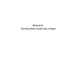 The purpose of note cards in research writing is to help you organize your evidence as you find it. Research Note Cards Worksheets Teachers Pay Teachers