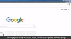 How to Change Language in Google Chrome - YouTube