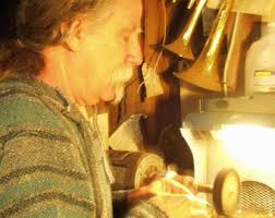 Nice Chrysoprase rough from Marlborough Australia.From a many year  collection of blues musician-Artist in Mendocino. Untreated natural.