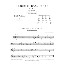 Musicnotes features the world's largest online digital sheet music catalogue with over 400,000 arrangements available to print and play instantly. Double Bass Solo Volume 1 New Expanded Version Edited By Keith Hartley Oxford University Press Shar Music Sharmusic Com