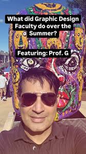 As it is getting nippy and the leaves are falling. We are doing a series  looking back at summer 2024. What did Graphic Design COD faculty do over  the summer? Featuring: Prof. Gautam Wadhwa. Get to ...