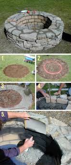 You may need to use coins as shims or add sand under the angle iron to make it flush. 12 Easy And Cheap Diy Outdoor Fire Pit Ideas The Handy Mano
