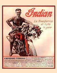 Good Old Magazine Articles This Magazine Advertisement Was Most Likely Put Out In 1943 During The Indian Motorcycle Vintage Motorcycle Art Motorcycle Posters
