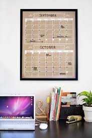 2 Month Calendar Vertical Family Planner Wall Calendar Blank Calendar Print Poster Size Dry Erase Cal Family Planner Wall Family Planner Wall Planner