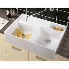 Are very essential for every type of kitchen and can be used for countless numbers of purposes. Villeroy Boch Butler 90 2 5 Bowl White Ceramic Kitchen Sink No Waste