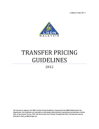 Find out here from the award winning payroll providers. Transfer Pricing Guidelines Lembaga Hasil Dalam Negeri