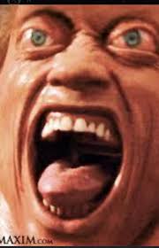 For some reason her face constantly reminds of me Arnie in total recall?