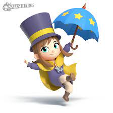 Hat Kid Smashified Transparent By Hextupleyoodot A Hat In Time Kawaii Anime Character Design
