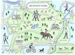 pix Isabella Plantation Richmond Park Map